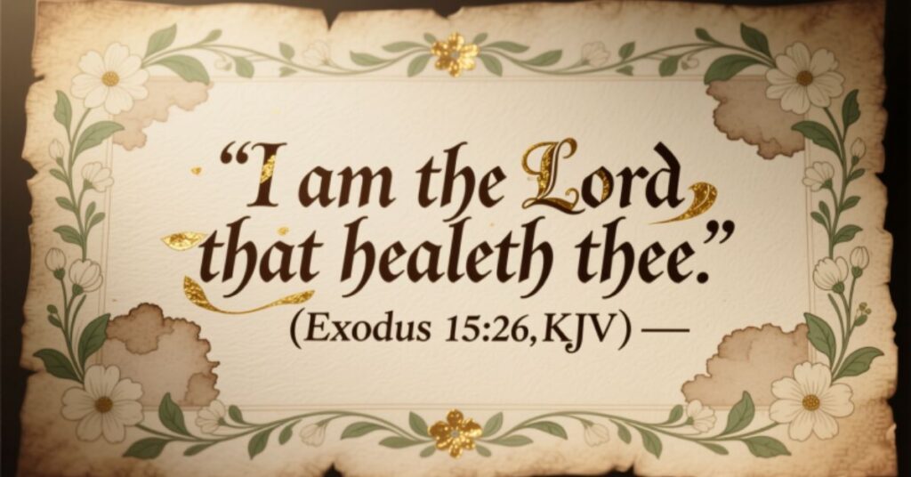 The Great Physician Bible Verse KJV
