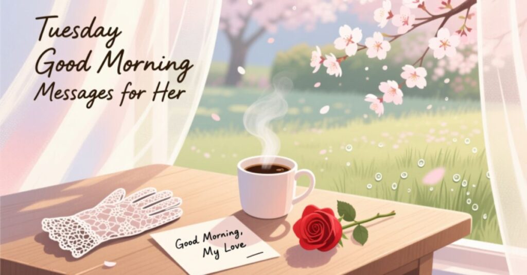 Tuesday Good Morning Messages for Her
