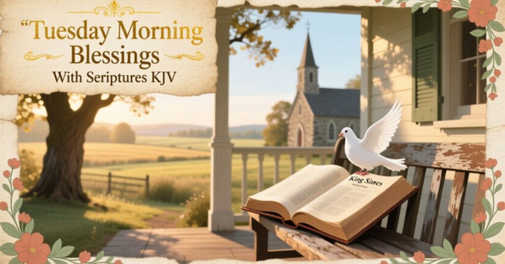 Tuesday Morning Blessings With Scriptures KJV
