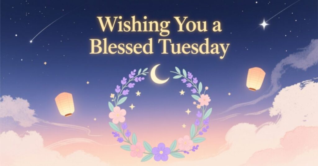 Wishing You a Blessed Tuesday
