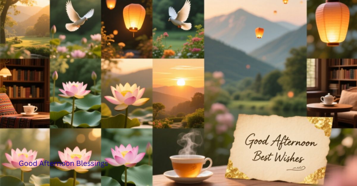 120 Beautiful Good Afternoon Blessings Images ,and Best Wishes