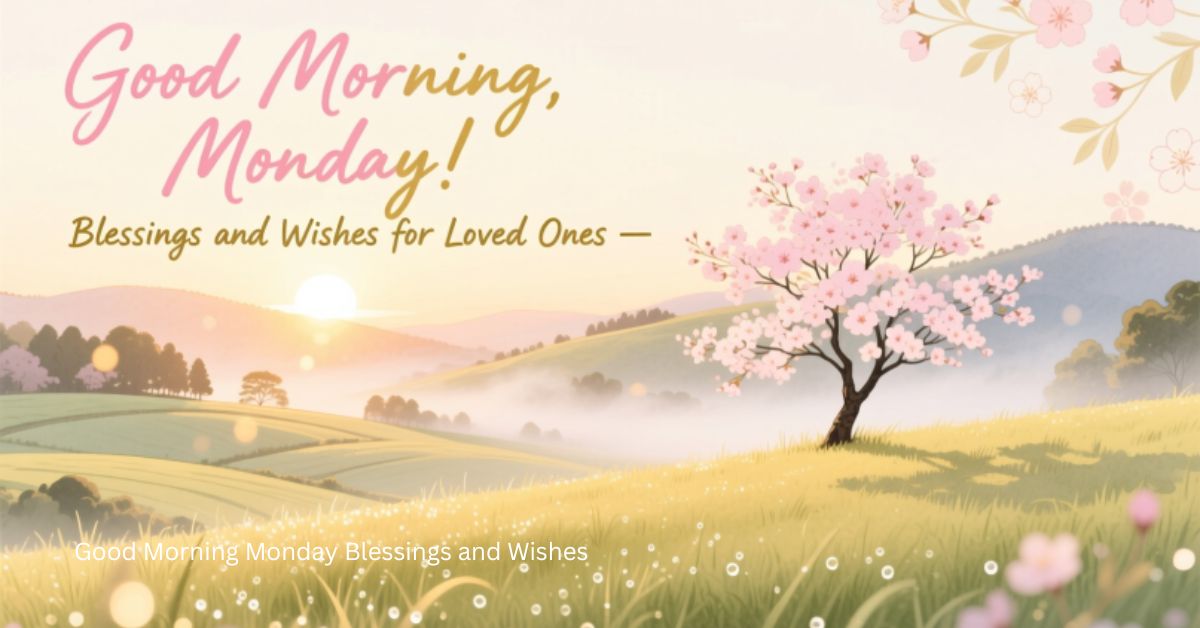 125 Good Morning Monday Blessings and Wishes for Loved ones