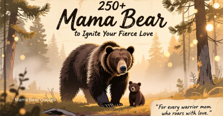 250+Mama Bear Quotes to Ignite Your Fierce Love