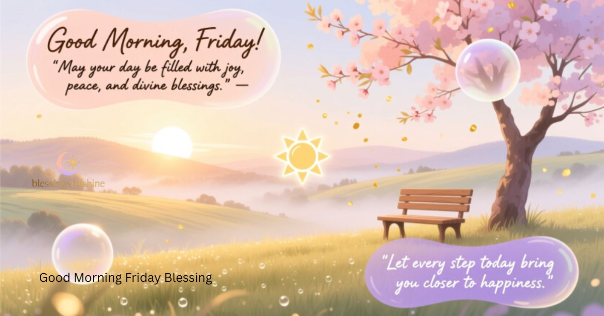 350+ Good Morning Friday Blessing, Prayers & Quotes for a Happy Day
