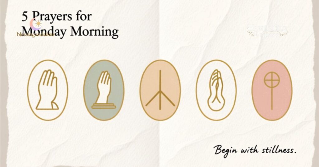 5 Prayers for Monday Morning