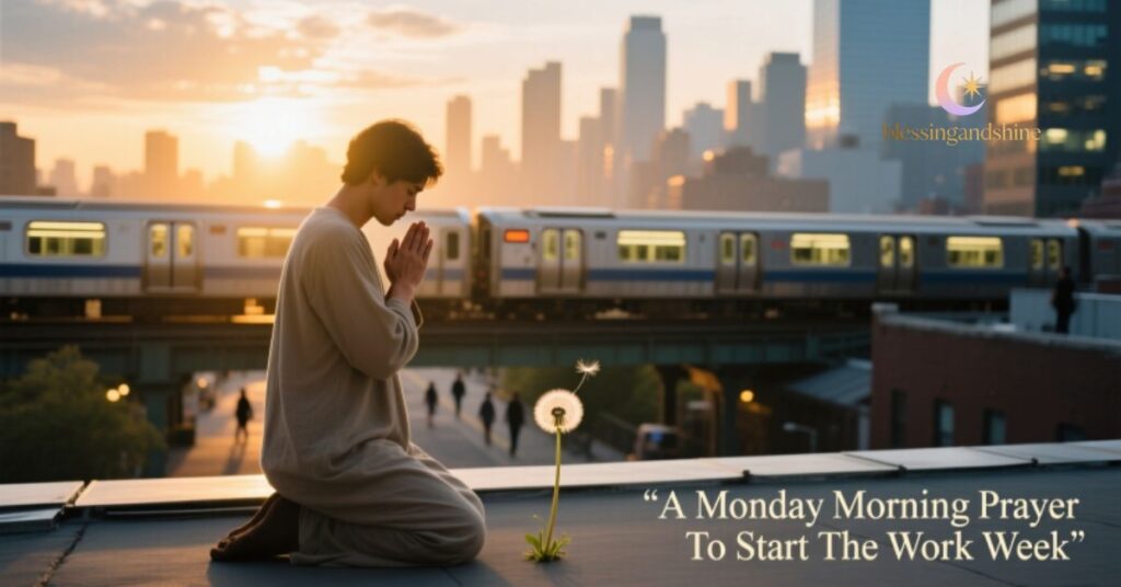 A Monday Morning Prayer To Start The Work Week