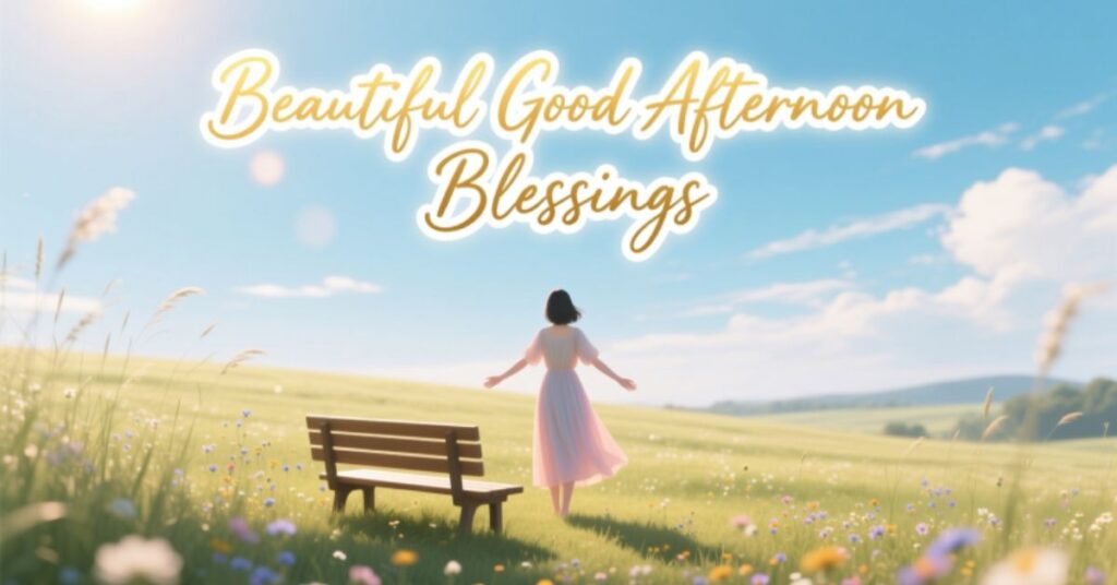 Beautiful Good Afternoon Blessings