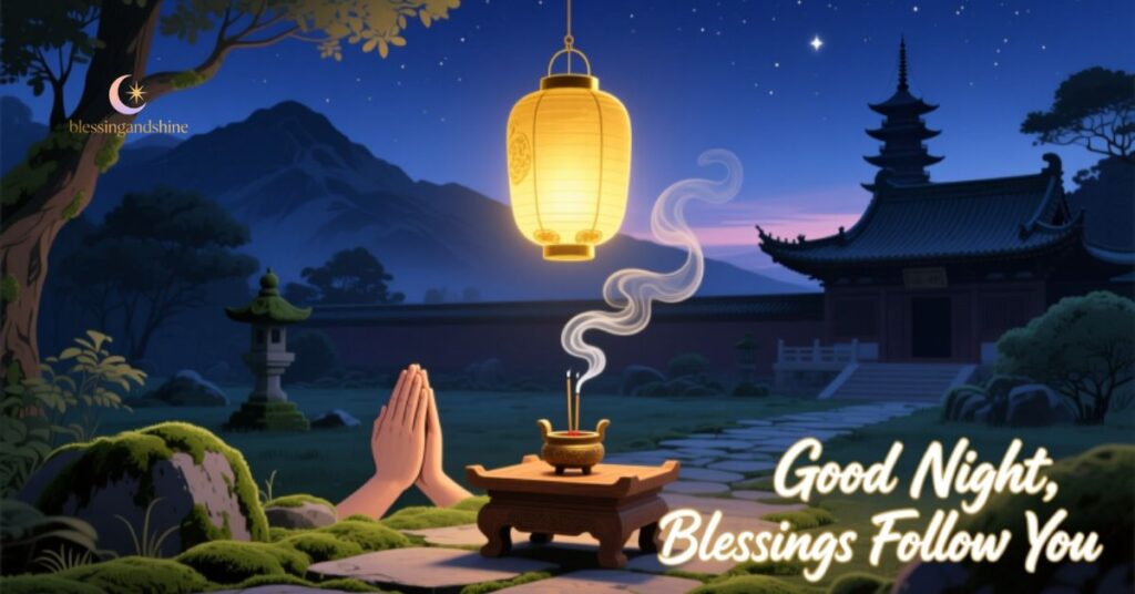 Blessing Good Night Prayer