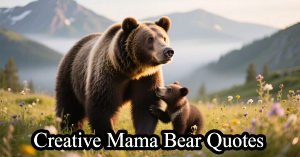 Creative Mama Bear Quotes