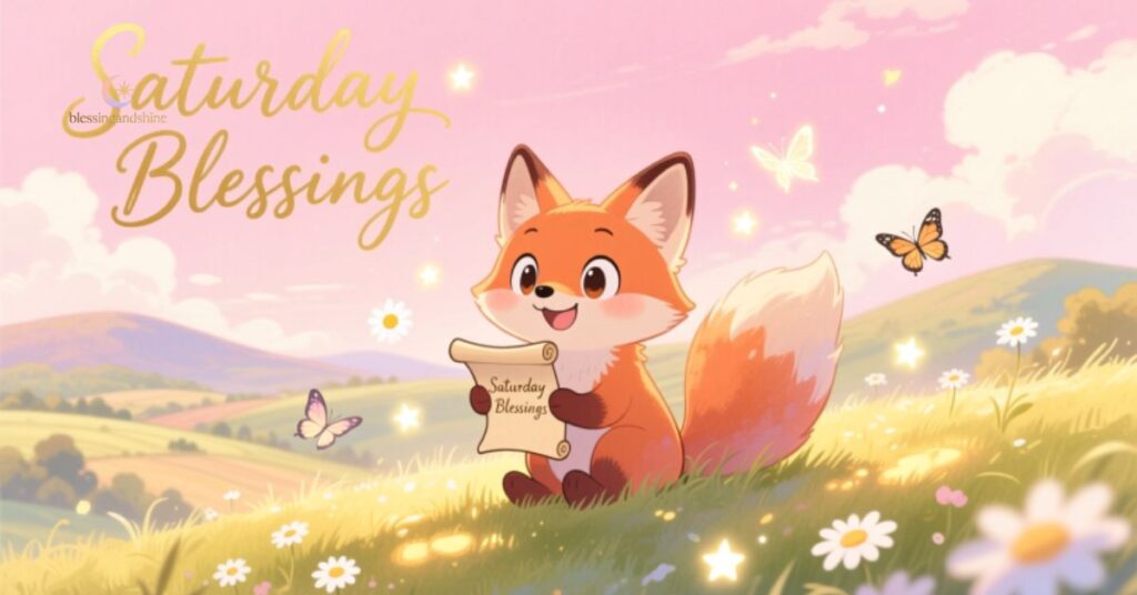 Cute Saturday Blessings