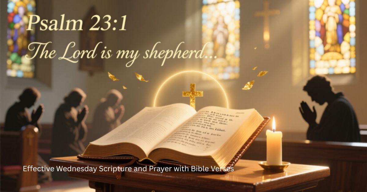 Effective Wednesday Scripture and Prayer with Bible Verses