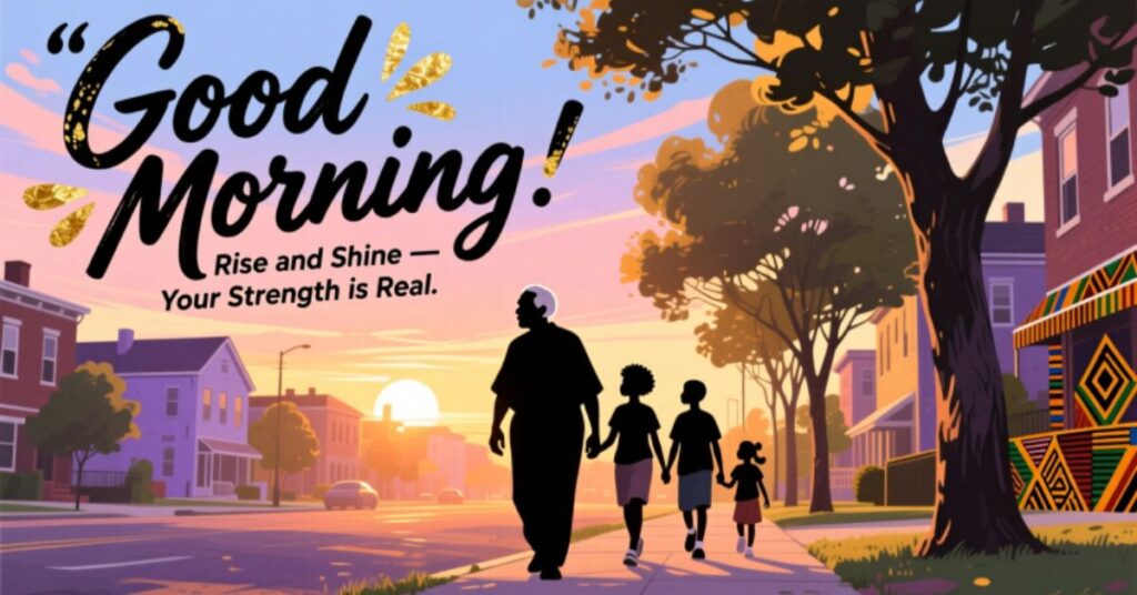 Encouragement African American Good Morning Quotes