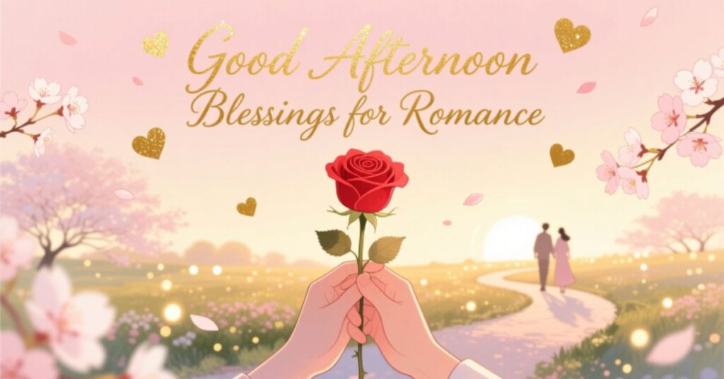 Good Afternoon Blessings for Romance