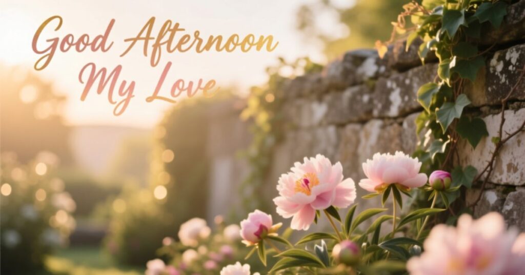 Good Afternoon My Love