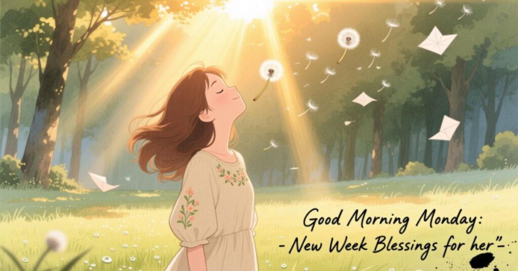 Good Morning Monday New Week Blessings for her