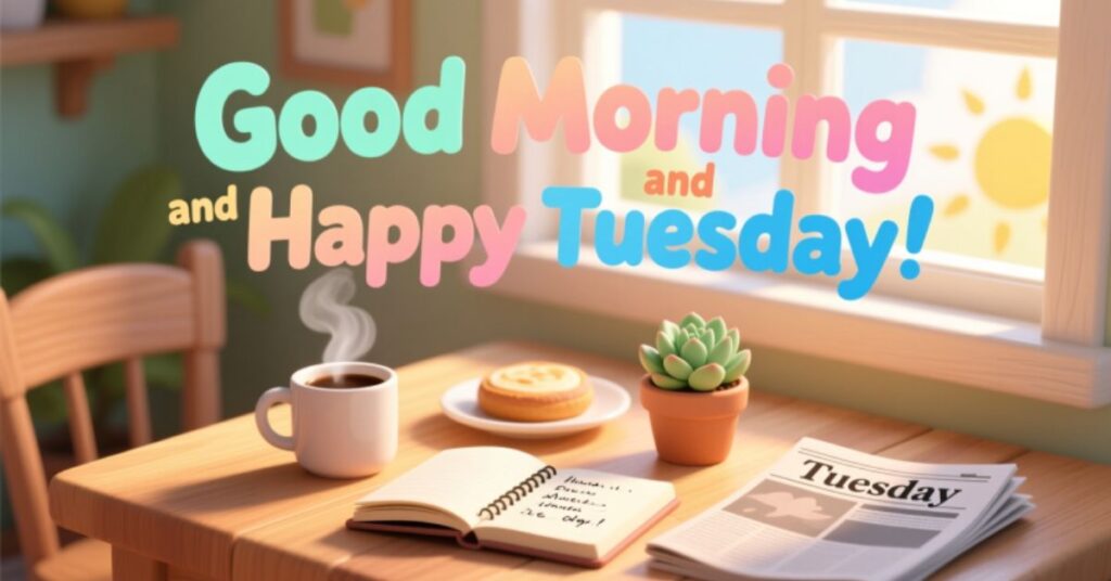 Good Morning and Happy Tuesday