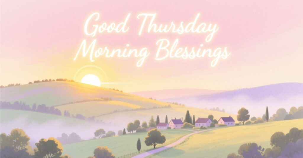 Good Thursday Morning Blessings