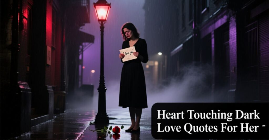 Heart Touching Dark Love Quotes For Her