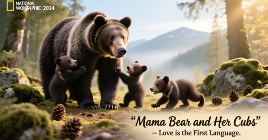 Mama Bear and Her Cubs Quotes