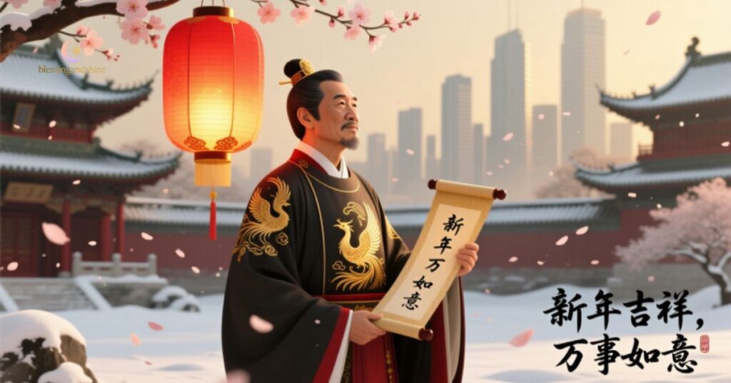 New Year Wish For Men