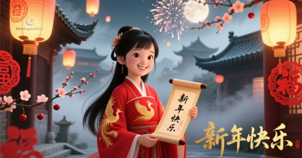 New Year Wishes For Girl