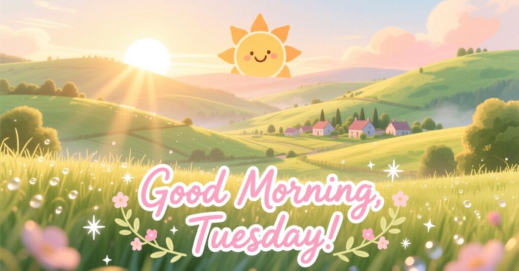 Positive Good Morning Tuesday Blessings
