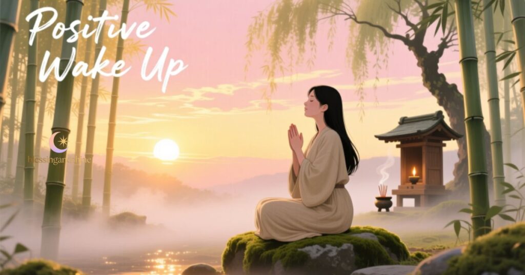 Positive wake up Morning Blessings