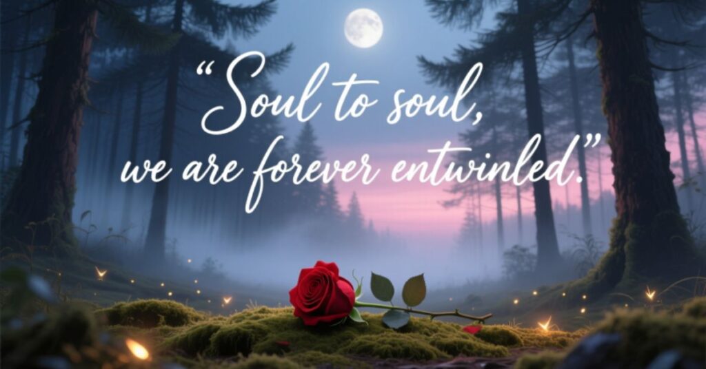 Romantic Deep Love Soul Quotes