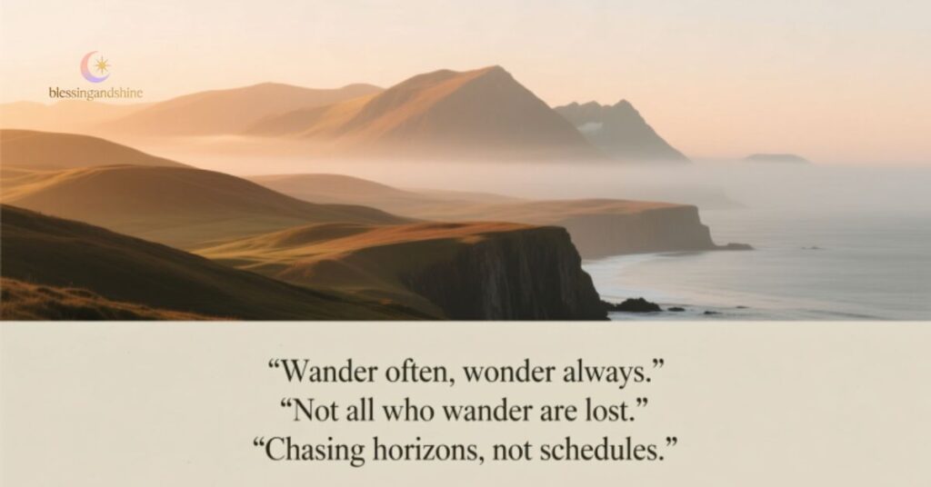 Travel Short Captions for Instagram