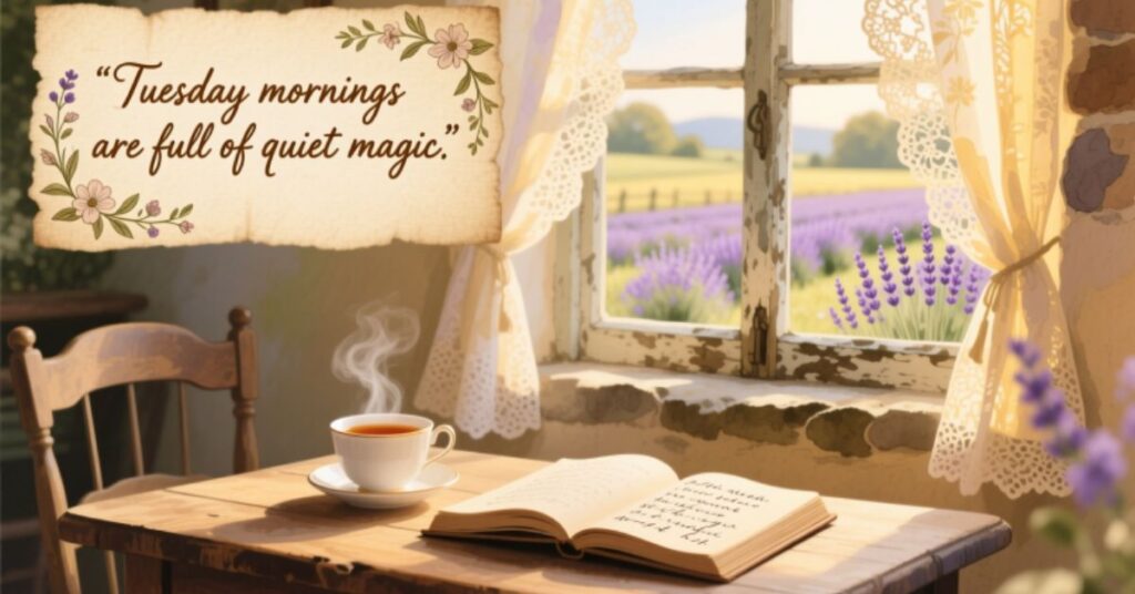 Tuesday Morning Lovely Quotes