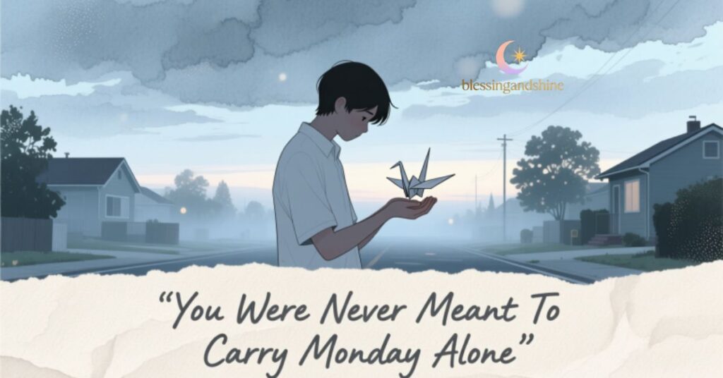 You Were Never Meant to Carry Monday Alone