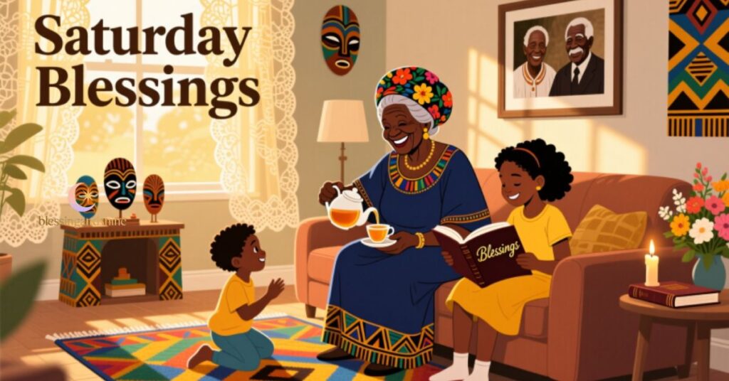 african american saturday blessings