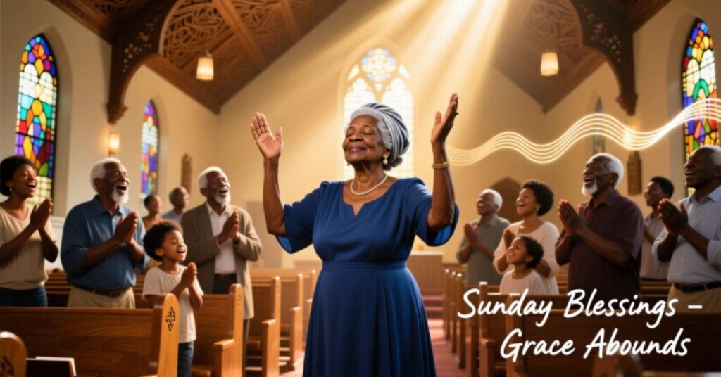 african american spiritual sunday blessings