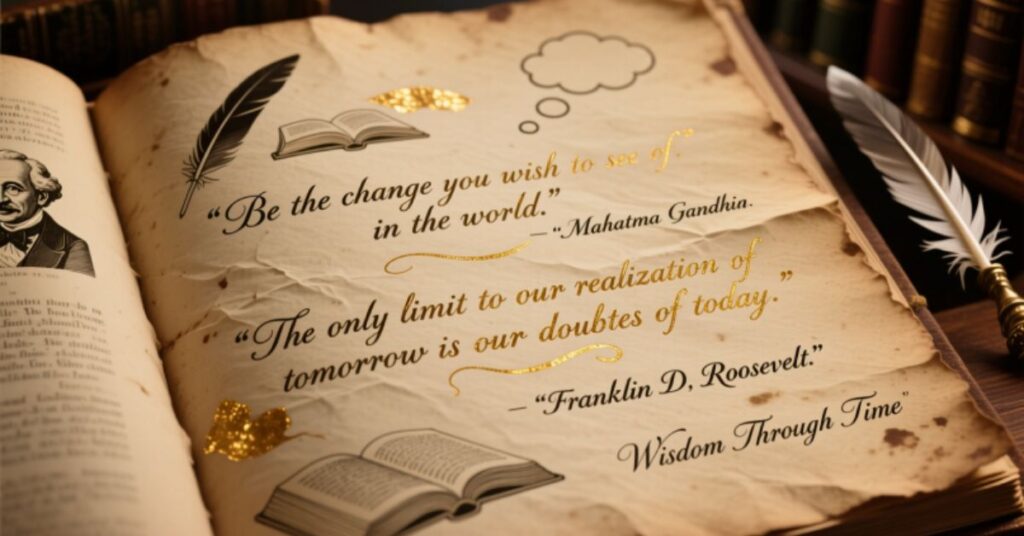 famous person quotes in english