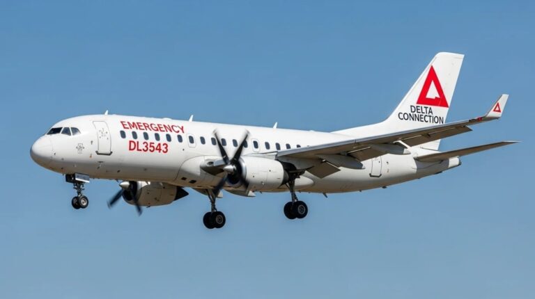 Delta Connection DL3543 Emergency Landing