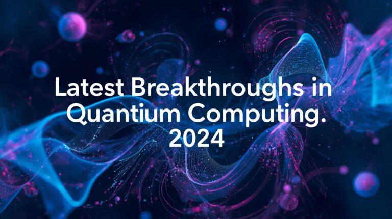 Latest Breakthroughs in Quantum Computing 2024