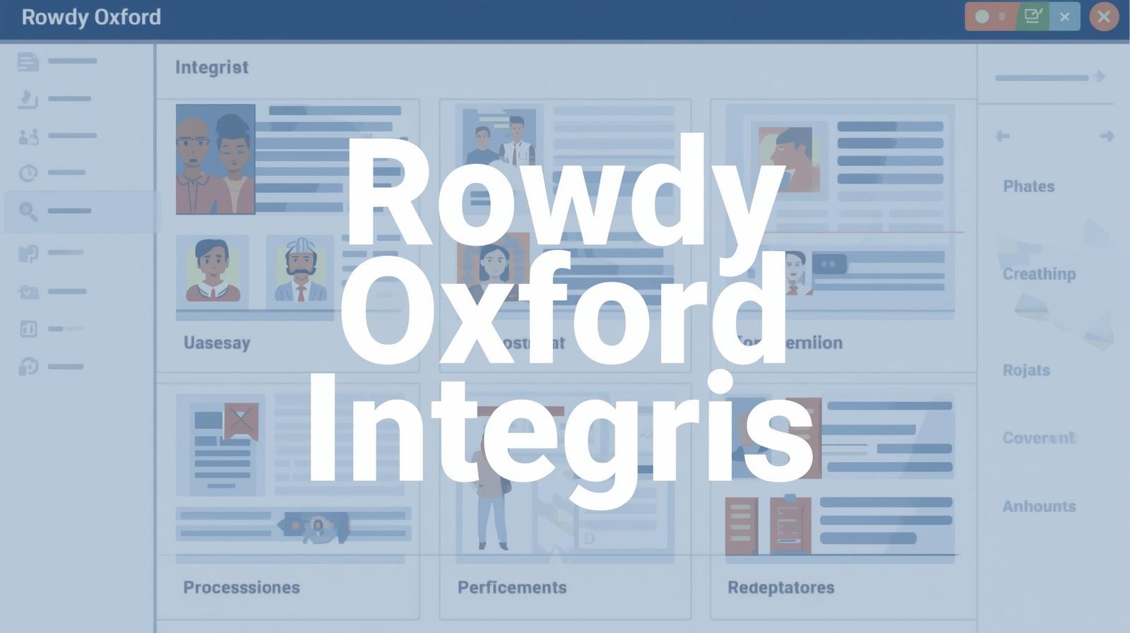 Rowdy Oxford Integris